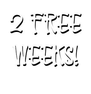 It's Tails! You've Won 2 Free Weeks! *on a new agreement Check your email for your coupon then come in store to redeem!